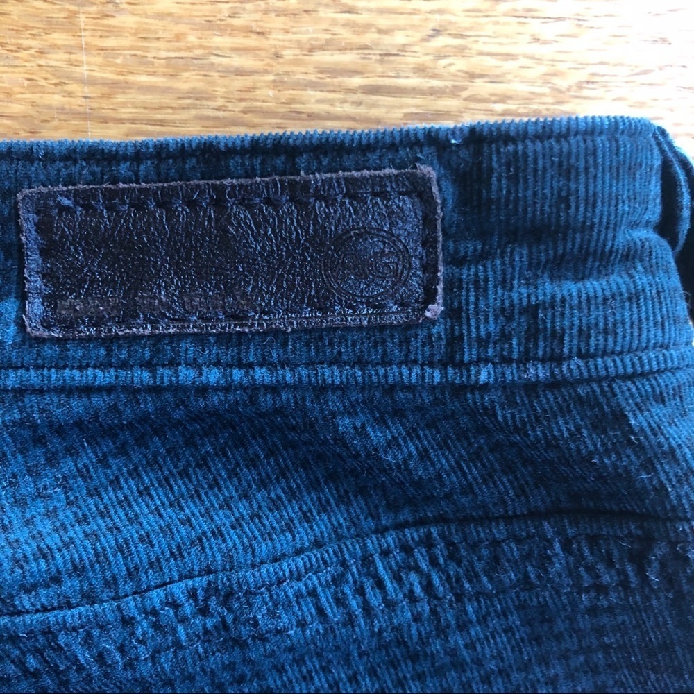 ADRIANO GOLDSCHMIED Green Corduroy Skinny Legging - Picture 8 of 8
